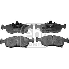 Set placute frana.frana disc Set placute frana Fata FIAT PANDA LANCIA YPSILON 0.9-1.3D 05.11- FIAT PANDA VAN III (312_, 519_), Van, 02.2012 - Febi Bilstein 116065