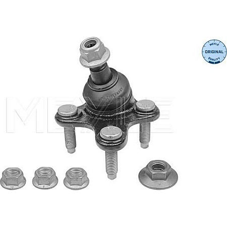 Articulatie sarcina-ghidare Pivot axa Stanga inferior fata diametru con 154mm AUDI A3 Q3 SEAT ALTEA ALTEA XL LEON SKODA SUPERB II (3T4), Hatchback, 03.2008 - 05.2015 Meyle 116 010 0015