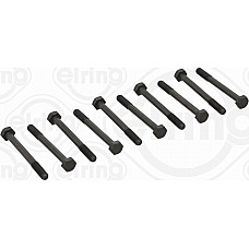Set surub chiulasa Set bolt chiulasa DACIA NOVA RENAULT CLIO I FUEGO RAPID RODEO TWINGO I 4 5 8 9 10 11 12 18 19 I II 21 TRAF RENAULT 4 (112_), Turism, 04.1962 - 12.1993 Elring 111.630