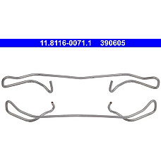 Arc, etrier frana AUDI A4 Allroad V (8WH, 8WJ, B9), Turism, 01.2016 - ATE 11.8116-0071.1