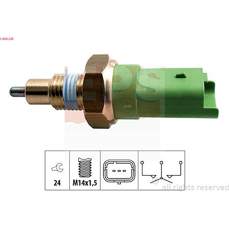 Comutator, lampa marsalier RENAULT GRAND SCENIC IV (R9_), Dubita, 09.2016 - EPS 1.860.245