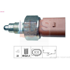 Comutator, lampa marsalier VW CRAFTER (SYI, SYJ), Autobuz, 09.2016 - EPS 1.860.266