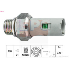 Senzor,presiune ulei RENAULT CLIO III (BR0/1, CR0/1), Hatchback, 01.2005 - EPS 1.800.151