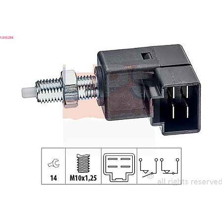 Comutator lumini frana HYUNDAI ACCENT III (MC), Sedan, 11.2005 - 12.2012 EPS 1.810.294