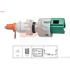 Comutator, actionare ambreiaj (Tempomat) FIAT FIORINO IV (225_), Box/MPV, 01.2007 - EPS 1.810.249
