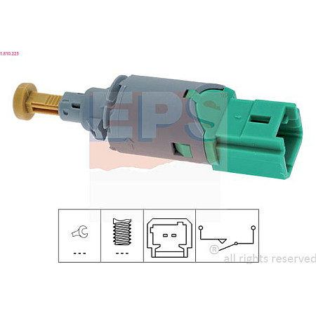 Comutator lumini frana RENAULT KANGOO Express (FW0/1_), 02.2008 - EPS 1.810.223