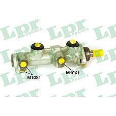 Pompa centrala frana 222mm ABARTH RITMO ALFA ROMEO 75 90 GTV SPIDER FIAT SEICENTO - 600 0.9-3.0 03.71-01.10 ALFA ROMEO GTA, Compartiment, 05.1968 - 12.1976 LPR 1811