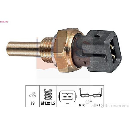 Senzor,temperatura lichid de racire OPEL OMEGA A (V87), Sedan, 09.1986 - 05.1994 EPS 1.830.192