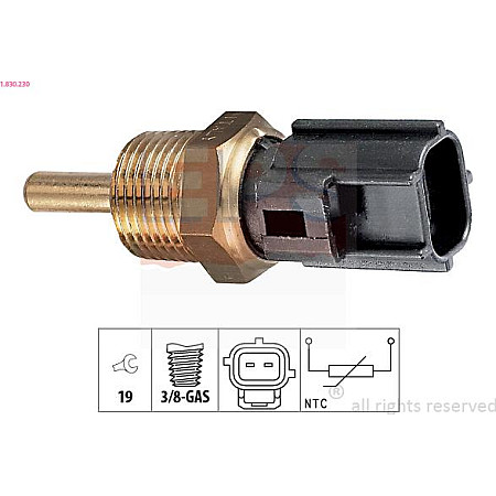 Senzor,temperatura lichid de racire MITSUBISHI COLT VI (Z3_A, Z2_A), Hatchback, 10.2002 - 12.2012 EPS 1.830.230