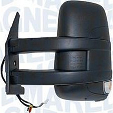 Oglinda exterioara Oglinda laterala Dreapta electric convexa incalzita lung cu senzor de temperatura IVECO DAILY IVECO DAILY IV (DAILY-2000), Camion de gunoi, 05.2006 - 08.2011 Magneti Marelli 182203182570