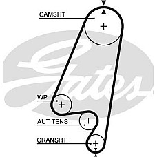 Curea de distributie OPEL OMEGA A (V87), Sedan, 09.1986 - 05.1994 Gates 5367 XS