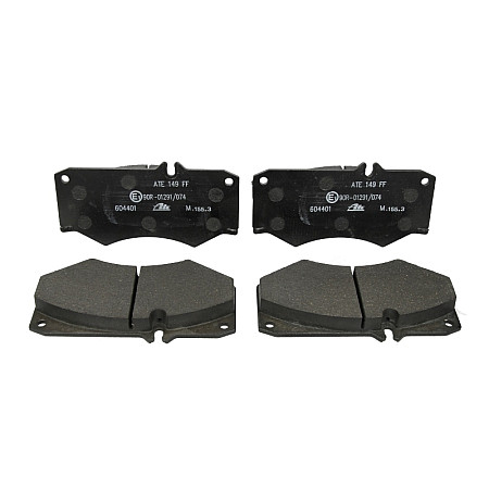Set placute frana.frana disc Set placute frana Fata MERCEDES G W460 G W461 G W463 T1 601 T1 601 611 T1 602 T1 B60 MERCEDES-BENZ T2/L, 01.1959 - 12.1995 ATE 13.0460-4401.2