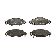 Set placute frana.frana disc Set placute frana Fata TOYOTA YARIS YARIS VERSO 1.0-1.5 04.99-09.05 TOYOTA PORTE I (_NNP1_), Hatchback, 07.2004 - 07.2012 ATE 13.0460-5800.2