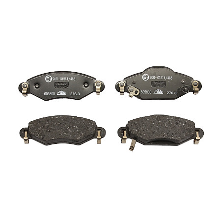 Set placute frana.frana disc Set placute frana Fata TOYOTA YARIS YARIS VERSO 1.0-1.5 04.99-09.05 TOYOTA PORTE I (_NNP1_), Hatchback, 07.2004 - 07.2012 ATE 13.0460-5800.2