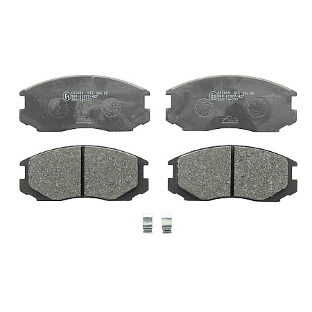 Set placute frana.frana disc Set placute frana Fata MITSUBISHI COLT V LANCER VI MIRAGE V TREDIA 1.3-1.6-2.0 10.86 MITSUBISHI LANCER V (CB_A, CD_A, CE_A), Sedan, 07.1991 - 12.1996 ATE 13.0460-5889.2