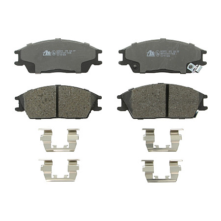 Set placute frana.frana disc Set placute frana Fata cu suplimente HYUNDAI ACCENT II GETZ LANTRA II 1.1-1.6 12.96- HYUNDAI LANTRA II (J-2), Sedan, 06.1995 - 12.2000 ATE 13.0460-5872.2