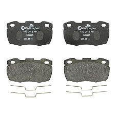 Set placute frana.frana disc Set placute frana Fata cu suplimente LAND ROVER 110-127 90 I DEFENDER 2.2D-3.9 09.83 LAND ROVER DEFENDER (L316), Turism, 05.1990 - 02.2016 ATE 13.0460-6925.2