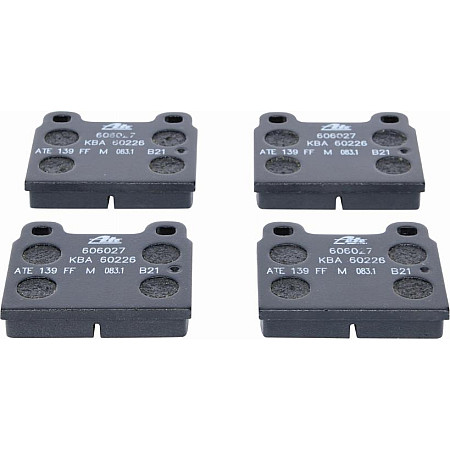 Set placute frana OPEL REKORD B, Compartiment, 08.1965 - 02.1967 ATE 13.0460-6027.2