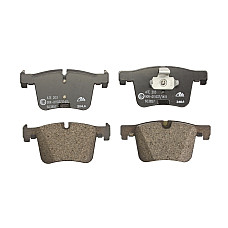 Set placute frana.frana disc Set placute frana Fata BMW 1 F20 1 F21 2 F22 F87 2 F23 3 F30 F80 3 F31 3 GRAN TURISM BMW X3 - II (F25), Crossover, 09.2010 - 08.2017 ATE 13.0460-3857.2