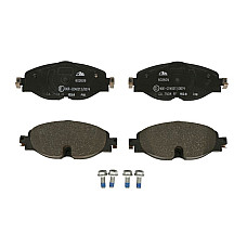 Set placute frana.frana disc Set placute frana Fata AUDI A1 A1 CITY CARVER Q3 VW ARTEON ARTEON SHOOTING BRAKE CAD VW GOLF VII (5G1), Van, 08.2012 - ATE 13.0460-2609.2