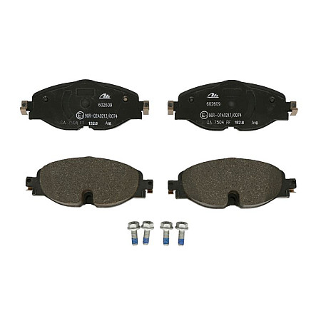 Set placute frana.frana disc Set placute frana Fata AUDI A1 A1 CITY CARVER Q3 VW ARTEON ARTEON SHOOTING BRAKE CAD VW GOLF VII (5G1), Van, 08.2012 - ATE 13.0460-2609.2