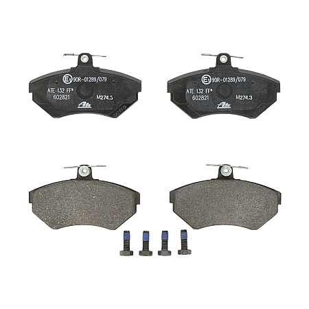 Set placute frana.frana disc Set placute frana Fata cu surub de ghidare a etrierului de frana SEAT AROSA CORDO SEAT IBIZA III (6K1), Hatchback, 08.1999 - 02.2002 ATE 13.0460-2821.2