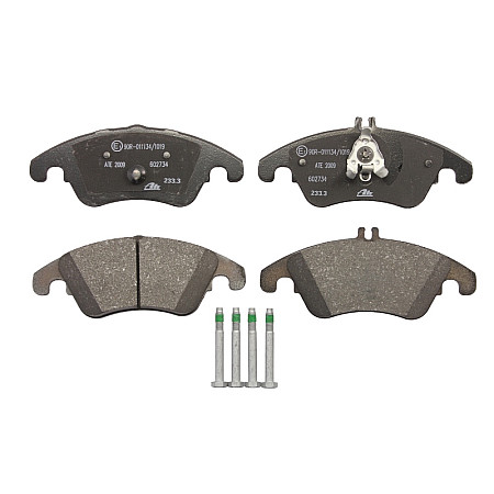 Set placute frana.frana disc Set placute frana Fata cu surub de ghidare a etrierului de frana MERCEDES C C204 MERCEDES-BENZ C-CLASS (W204), Sedan, 01.2007 - 01.2015 ATE 13.0460-2734.2