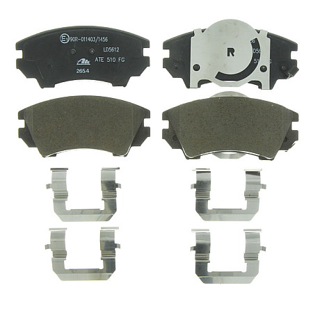 Set placute frana.frana disc Set de frana din ceramica Fata cu suplimente BUICK CASCADA CHEVROLET CAMARO MALIB VAUXHALL INSIGNIA Mk I (A) Sports Tourer (G09), Turism, 07.2008 - 05.2017 ATE 13.0470-5612.2
