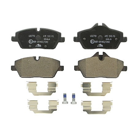 Set placute frana.frana disc Set de frana din ceramica Fata cu suplimente cu surub de ghidare a etrierului de frana se pot MINI Cooper III (F57), Sabrioleta, 11.2014 - ATE 13.0470-2710.2