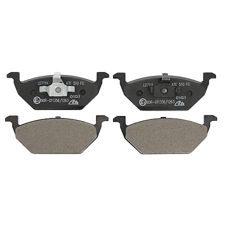 Set placute frana.frana disc Set de frana din ceramica Fata AUDI A1 A1 CITY CARVER A3 SEAT ARONA CORDOBA IBIZA VW NEW BEETLE (9C1, 1C1), Hatchback, 01.1998 - 11.2010 ATE 13.0470-7111.2