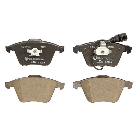 Set placute frana.frana disc Set de frana din ceramica Fata AUDI A3 SEAT LEON SKODA SUPERB II VW EOS GOLF V GO VW PASSAT (362), Sedan, 08.2010 - 12.2015 ATE 13.0470-7200.2