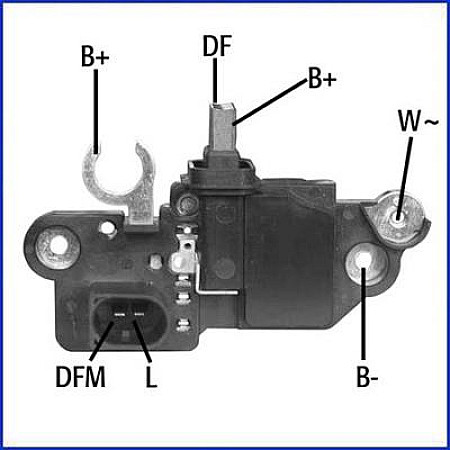 Regulator, alternator DAIHATSU MOVE (L9_), Dubita, 04.1997 - 09.2002 Hitachi 130570