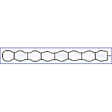 Garnitura. galerie admisie Suction manifold gasket CHEVROLET CRUZE TRAX OPEL ASTRA J ASTRA J GTC CORSA D MERIVA B MOKKA - OPEL MOKKA / MOKKA X (J13), Crossover, 06.2012 - Ajusa 13248800