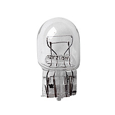 Bec 12V W21/5W - 21/5W pozitie si frana soclu sticla W3x16q 2buc Lampa