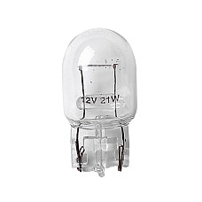Bec 12V - W21W - 21W Frana, semnaliz, ceata soclu sticla W3x16d 2buc Lampa