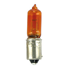 Bec halogen 12V 21W semnalizare BAY9s asim 2buc - Portocaliu