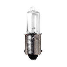 Bec halogen 12V - H6W - 6W soclu metal asimetric BAX9s 2buc Lampa