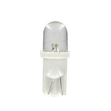 Bec tip LED 12V soclu pl. T10 W2,1X9,5d 2buc Alb focalizat