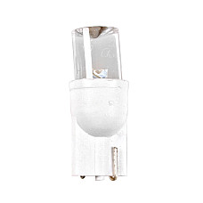 Bec tip LED 12V soclu pl. T10 W2,1X9,5d 2buc Alb dispersat