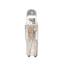 Bec tip LED 12V soclu plastic T5 W2x4,6d 2buc - Curcubeu
