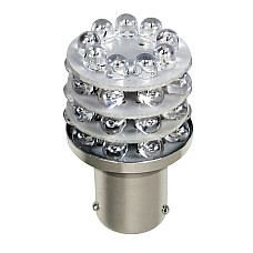 Bec Multi-Led 36Led 12V Frana, Ceata - P21W BA15s - Rosu