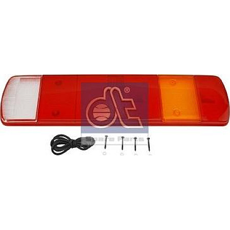 Dispersor. lampa spate Lampshade rear L-R reflector SCANIA 4 PGRT VOLVO FH12 FH16 FL FM10 FM12 FM7 FM9 08.93- SCANIA 4 - series (LA4X2), 05.1995 - 04.2008 DT Spare Parts 1.21439