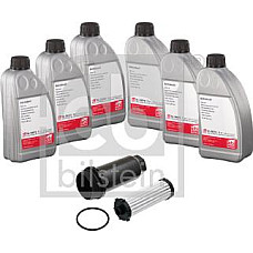 Set piese. schimb de ulei cutie de viteze automata Automatic gearbox hydraulic filter with gasket With oil VOLVO C30 C70 I Febi Bilstein 176877