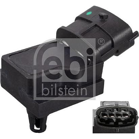 Senzor. presiune galerie admisie Senzor de presiune la galeria de admisie 4 pin RENAULT CLIO II GRAND SCENIC II M RENAULT CLIO II (BB_, CB_), Hatchback, 03.1998 - Febi Bilstein 176772
