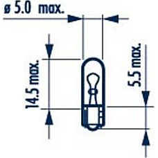 Bec, lumini interioare ISUZU TROOPER II (UB), Crossover, 08.1991 - 04.2000 Narva 170323000
