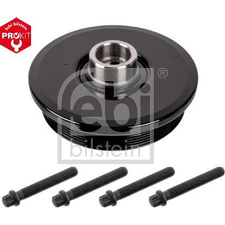 Fulie curea. arbore cotit Crankshaft pulley BMW 1 F20 1 F21 2 F22 F87 3 F30 F80 3 F31 3 GRAN TURISMO F34 4 F32 F82 4 F33 F BMW 3 - VI (F30, F80), Sedan, 03.2011 - 10.2018 Febi Bilstein 171923
