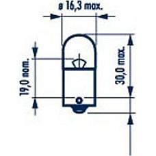 Bec, semnalizator VAUXHALL NOVAVAN (S83), Hatchback Van, 01.1990 - 10.1994 Narva 173113000