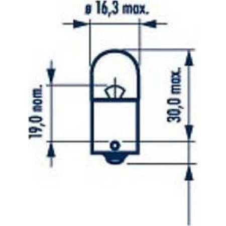 Bec, semnalizator VAUXHALL NOVAVAN (S83), Hatchback Van, 01.1990 - 10.1994 Narva 173113000