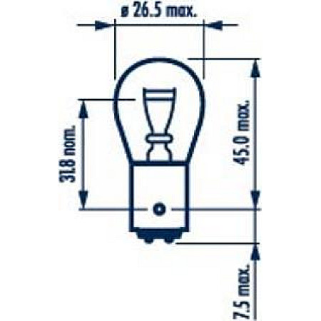 Bec, lampa frana / lampa spate SKODA RAPID Spaceback (NH1), Hatchback, 07.2012 - 12.2019 Narva 178813000