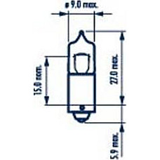 Bec, lumini interioare AUDI 100 Avant III (44, 44Q, C3), Sedan, 08.1982 - 11.1990 Narva 178303000